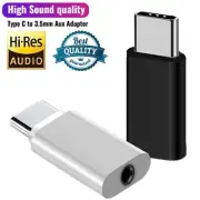 USB Type C to 3.5mm Jack Headphone Audio Aux Stereo Adapter For Samsung Huawei