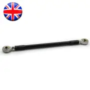 Universal 200mm Gear Shift Rod Linkage Modify Racing Rearset Tie Rod Ends Black