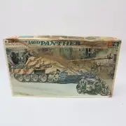 Tamiya 1:35 Kit Motorized WWII German Panther 45 Ton Medium Tank MT224 USA