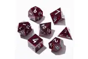 Dudley's Gallery - Crimson Lyrium Sharp Edge Resin Dice Set