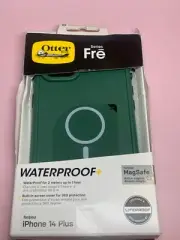Otterbox Fre MagSafe Phone Case - Green (Dauntless) iPhone 14 Plus new