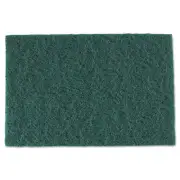 Royal Medium-Duty Scouring Pad 6 x 9 Green 60/Carton S960