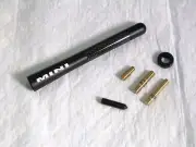 NEW MINI 4.7" Black Carbon Fiber ANTENNA Car Aerial Radio with Screws (for: Mini)