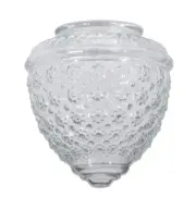 B&P Lamp 5 1/2" Clear Pineapple Fixture Shade