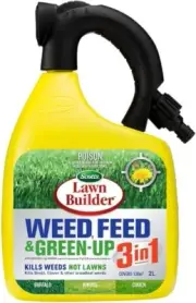 Lawn Builder - Weed, Feed and Green Up Liquid Lawn Fertiliser 2L Rapid Greening