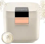 Smart Rice Cooker, 5L Slow Cooker and Steame with 5 Cooking Functions and Non-Stick Coating, Dual Bile Dual Mode, 24-Hour Smart Appointment, LED Display, Easy to Clean, for 2-10 People