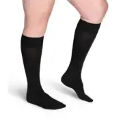 Sigvaris Secure Knee Highs w/Sil Band 30-40mmHg for Men Black Size L3