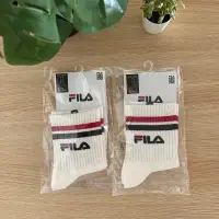 在飛比找蝦皮購物優惠-｛ Via ｝台北信義 FILA logo socks 短襪