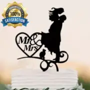 1 or 2 Cats Wedding Cake Topper, Mr and Mrs Kitty Cat, Kittens Bride Groom