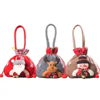 在飛比找松果購物優惠-台灣現貨 聖誕節禮物袋 聖誕包裝 聖誕包裝袋 聖誕提袋 聖誕