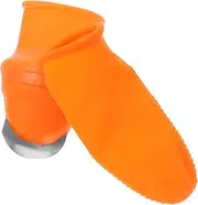 KITANDOVE 1Pc Garden Silicone Thumb Knife Large Orange Harvesting Tool for Vegetables Strawberries and Grapes Ergonomic Design with Comfortable Silicone Fingertip for Pruning