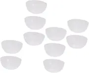 30pcs Mask Bowl Mask Bowl DIY Mask Bowls Home Use Bowl Face Makeup Care Skin Facial Esthetician Hair Dye Mixing Bowl Home Facial Spa Kit Mixing Bowl for Hair Dye PVC Transparent
