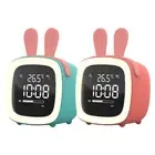 Small LED Kids Alarm Clock With Night Light & Timer for Bedroom