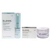 Dynamic Resurfacing Night Cream and Pro Collagen Super Serum Elixir Kit by Elemis for Women - 2 Pc Kit 1.6oz Cream, 0.5oz Serum