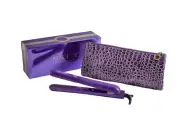 Majestic Purple Ceramic Tourmaline Quick Heating Ionic Hair Iron Straightener