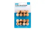4 x Pack of 16 Cedar Wood Moth Balls Natural Repellent