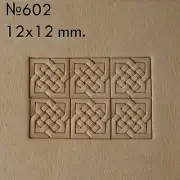 Brass Leather Crafting Stamp Durable Custom Engraving Tool Unique Designs #602