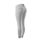 Womens Silicone Full Seat Riding Breeches - White