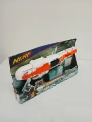 Longarm Nerf Doomlands Toy Blaster with Flip-Open Drum 5 Official Nerf