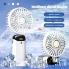 Mini Hand-held Fan Portable Folding Desk Fan Cooler Cooling USB Rechargeable