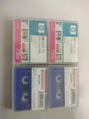 Pack of 4 HP Data Cartridge 72GB (HP DAT72) C8010A