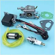 Carburetor Ignition Coil Fuel Line F Gasket Fit For H 36 41 136 136LE 137 137E 141 141LE 142 142E Chainsaw