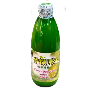 【福三滿】台灣香檬原汁300ML/罐裝 (6.1折)