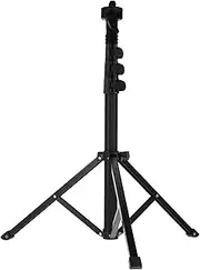 KOMBIUDA Aluminum Alloy Tripod Stand for Softboxes and Lights Portable Mini Selfie Stick with Stable Support for Mobile Photography and Live Streaming