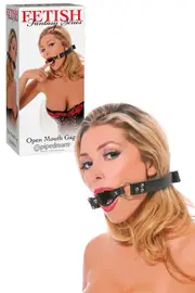 Pipedream Fetish Fantasy Series Open Mouth Gag with Adjustable Straps