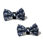 2x AFL Geelong Cats Bowtie Dog Puppy/Necktie Ribbon Collar Neck Accessory OS