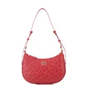 Zipper shoulder bag One size Red