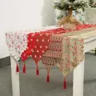 35x180cm New Christmas Table Runner Cloth Tableware Xmas Dining Party Decoration