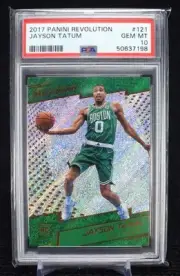 2017 Panini Revolution Jayson Tatum Boston Celtics NBA Card Rookie PSA 10