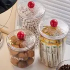 Sealed Coffee Beans Container Plastic Tea Spices Bottles Cereals