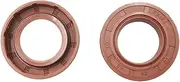 Fluorine Rubber Skeleton Oil Seal, 2pcs FKM Oil Seal Rotary Shaft TC-12 * 18/19/20/21/22/24/25/26/27/28/30/32/35/37 * 5/6/7/8/10mm(12x26x8mm)