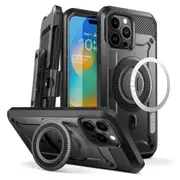 Full Body Rugged Case with Built-in Screen Protector for Iphone 15 Pro