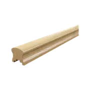 66 x 66mm 4.8m H3 LOSP Treated & Pre-Oiled Clear Rebated Ladies Waist Laminated Pine Handrail
