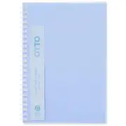 Otto A5 Recycled Soft Spiral Notebook Blue 120 Page