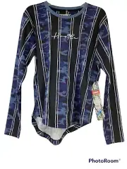 New Boys 14-16 Seven Souls Long Sleeve Stripe Hustle Shirt MSRP $ 58.00