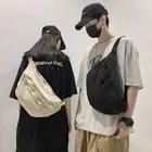 Large Capacity Chest Bag Canvas Diagonal Bag Practical Fanny Pack Male Female