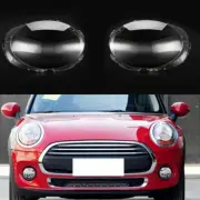 LH&RH side Headlight Lens Cover+Sealant Glue For Mini F55 F56 F57 2014-2018 (for: Mini)