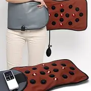 Automatic Air Wave Acupuncture Belt, Pneumatic Massage Belt with Heating+Photon Mode, Adjustable 10 Levels Vibration Modes and 40-70°C Temperature, Remove Fat Slimming, for Eliminate Fatigue