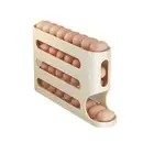 Household Egg Storage Box 4 Layers Refrigerator Organizer Kitchen Dedicated