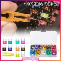 在飛比找蝦皮購物優惠-Standard Car Fuses 100pcs Blad