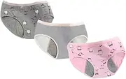 [SAFIGLE] Menstrual Period Underwear Underpants Ladies Breathable Panties Loom Hoodie Sanitary Underwear Cotton Cheeky Wicking Bikini Women Clothing Woman Funny Spandex