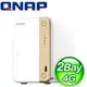 QNAP 威聯通 TS-262-4G 2Bay NAS 網路儲存伺服器