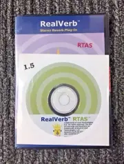 Kind of Loud RealVerb Stereo Reverb Plug-In 1.5 - 2000, RTAS, Pro Tools