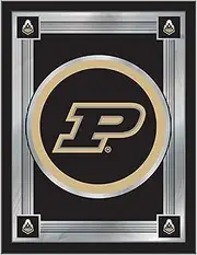 Holland Bar Stool Company Purdue Logo Mirror Art, 17 X 22-Inch, Black