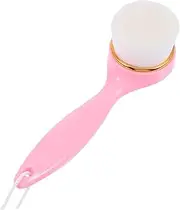HONITANO Gentle Manual Face Cleansing Brush Soft Bristle Exfoliator for Deep Cleaning and Skin Massage Facial Brush Tool for Daily Skincare present for Friends and Family