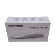 Uiosmuph Wireless Mouse USB Rechargeable Silent Optical Tracking Slim White New